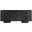 Bubble Rubberwood with Oak Veneer Sideboard/Buffet In Black