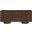 Bubble Rubberwood with Oak Veneer Sideboard/Buffet In Brown