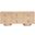 Bubble Rubberwood with Oak Veneer Sideboard/Buffet In Natural