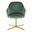 Buena Swivel Accent Chair In Green