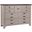 Bungalow Dover Grey/Folkstone 9 Drawer Master Dresser