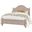 Bungalow Dover Grey/Folkstone King Arched Bed