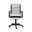 Bungie High Back Office Chair In Black and Aluminum