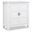 Burlington Solid Wood Low Storage Cabinet In White