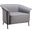 Burry Accent Chair In Slate Gray