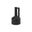 Burton 10.8 Inch Ceramic Small Jug Vase In Matte Black