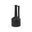Burton 14.2 Inch Ceramic Medium Jug Vase In Matte Black