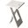 Butler Hammond White Folding Table