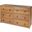 Butler Lark 6 Drawer Natural Wood Dresser