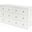 Butler Lark 6 Drawer White Dresser