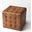 Butler Leon Brown Leather Ottoman