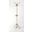 Butler Logan Square White and Gold Coat Rack/Tree