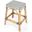 Butler Robias Black and White Rattan Counter Stool