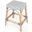 Butler Robias Nevy and White Rattan Counter Stool