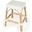 Butler Robias White Rattan Counter Stool