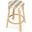 Butler Tobias Beige White Rattan Counter Stool
