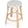 Butler Tobias Grey and White Rattan Counter Stool 9371329
