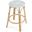 Butler Tobias Twilight Blue and White Rattan Counter Stool