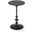 Butler Zora Black Iron Pedestal End Table