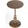 Butler Zora Bronze Iron Pedestal End Table
