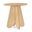 Butterfly Solid Wood and Cane Counter Height Table In Natural