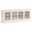 Byron 84 Inch Console with 4 Doors In White