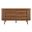 Cadence 6-Drawer Curved Dresser In Walnut
