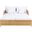 Cadeo Daybed in Natural and White