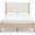 Cadmori Full Upholstered Panel Bed In Two-tone