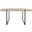 Cael Dining Table in Sand