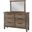 Cagney Vintage Gray Mirror