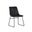Cal Dining Chair Set of 2 In Antique Black