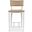 Calbas Outdoor Counter Stool In White