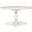 Caleb 55 Inch Round Dining Table In Distressed Ivory