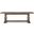 Caleb 94 Inch Dining Table In Distressed Brown
