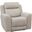 Calgary Power Recliner with Power Headrest In Stone