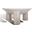 Calhoun Rd Wood Coffee Table In Washed White