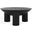 Calhoun Round Wood Coffee Table In Black