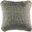 Cali Shag Pillow In Silver