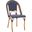California Side Chair Set of 2 in Navy PAT7530B-SET2