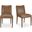 Calla Dining Chair Set of 2 In Brown