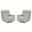 Callahan Power Lift Recliner with Heat and Massage Set of 2 In Sydney Granite