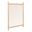 Callahan Rectangular Wall Mirror with Dowel Frame In Natural
