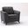 Callie Gray Velvet Fabric Chair
