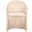 Callista White Wash Wicker Club Chair