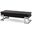 Calnan Black and Chrome Lift Top Coffee Table