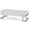 Calnan White and Chrome Lift Top Coffee Table