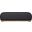 Calum Chenille Fabric Bench In Black and Natural