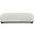 Calum Chenille Fabric Bench In Cream and Black