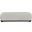 Calum Chenille Fabric Bench In Grey